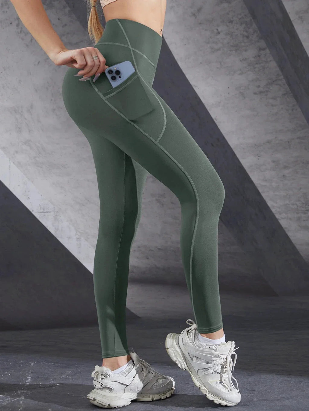 New! High Waist Women's Leggings/Yoga Pants/Tights w/Pockets