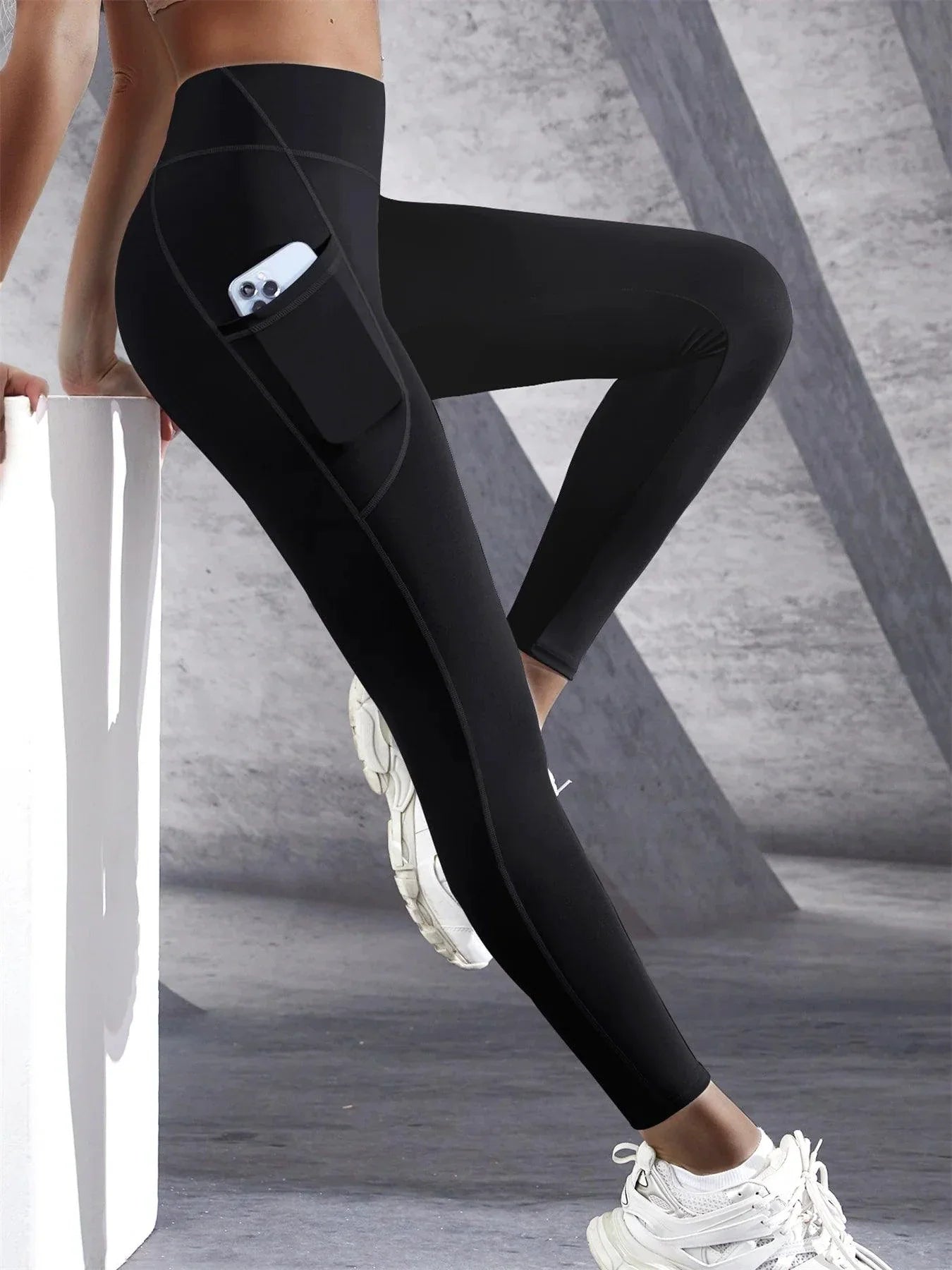 New! High Waist Women's Leggings/Yoga Pants/Tights w/Pockets