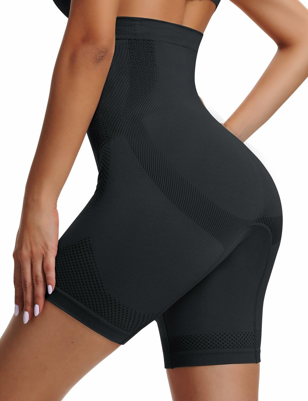 Sarin Mathews High-Waisted Shapewear Shorts