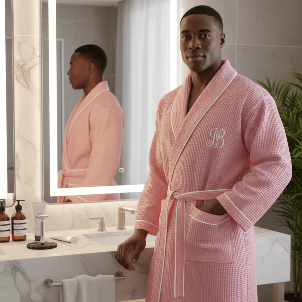 Premium Waffle Robe for Men