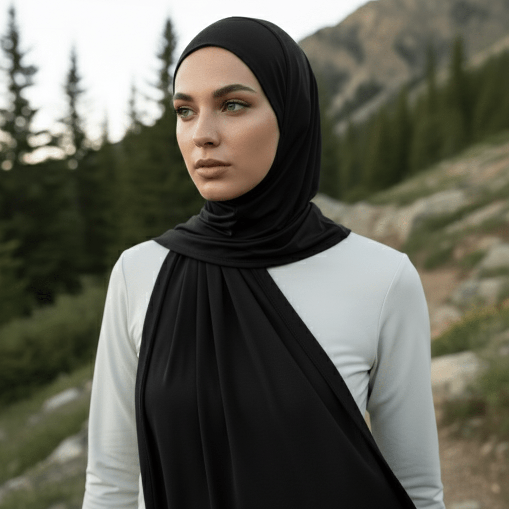 Premium Non-Slip Breathable Sports Hijab