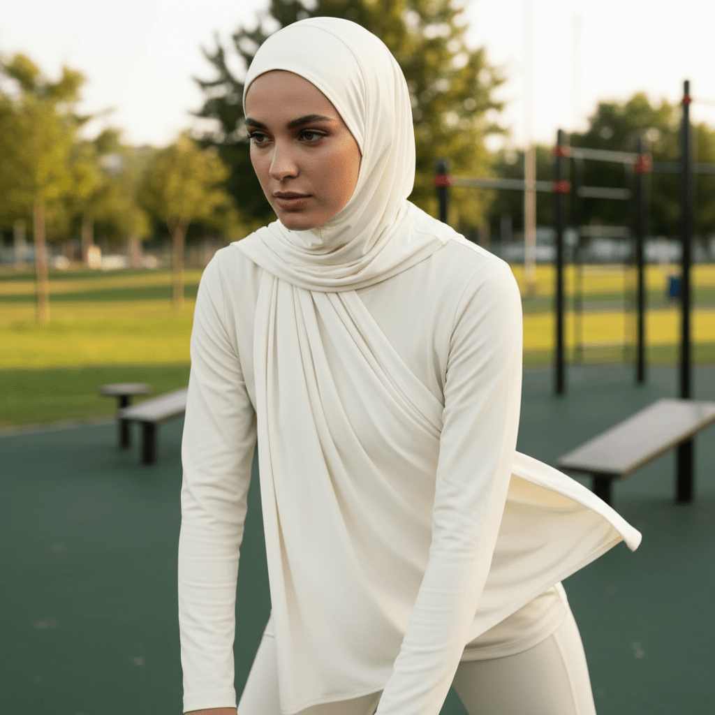 Premium Non-Slip Breathable Sports Hijab
