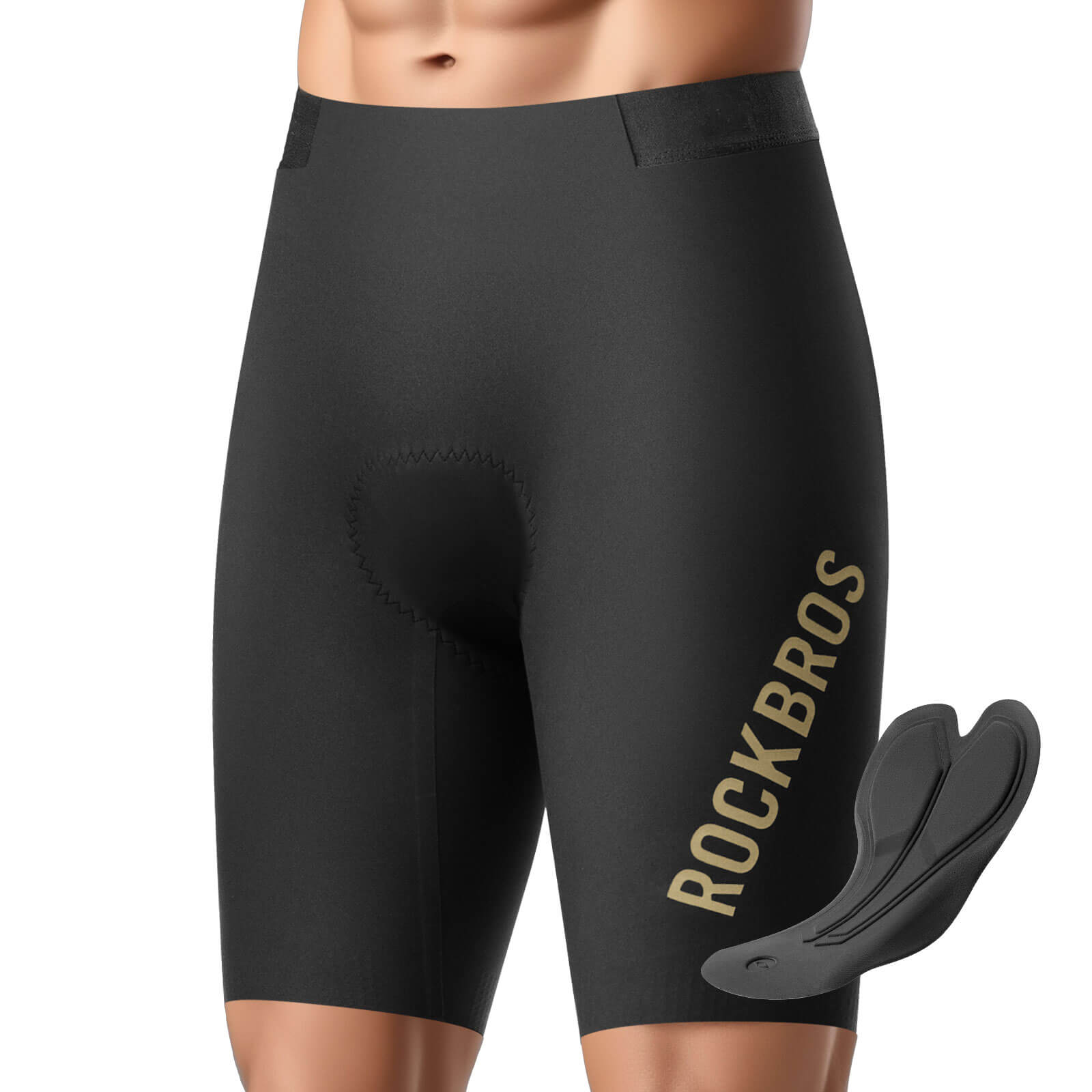 Men's Elastic Interface® Cycling Waist Shorts