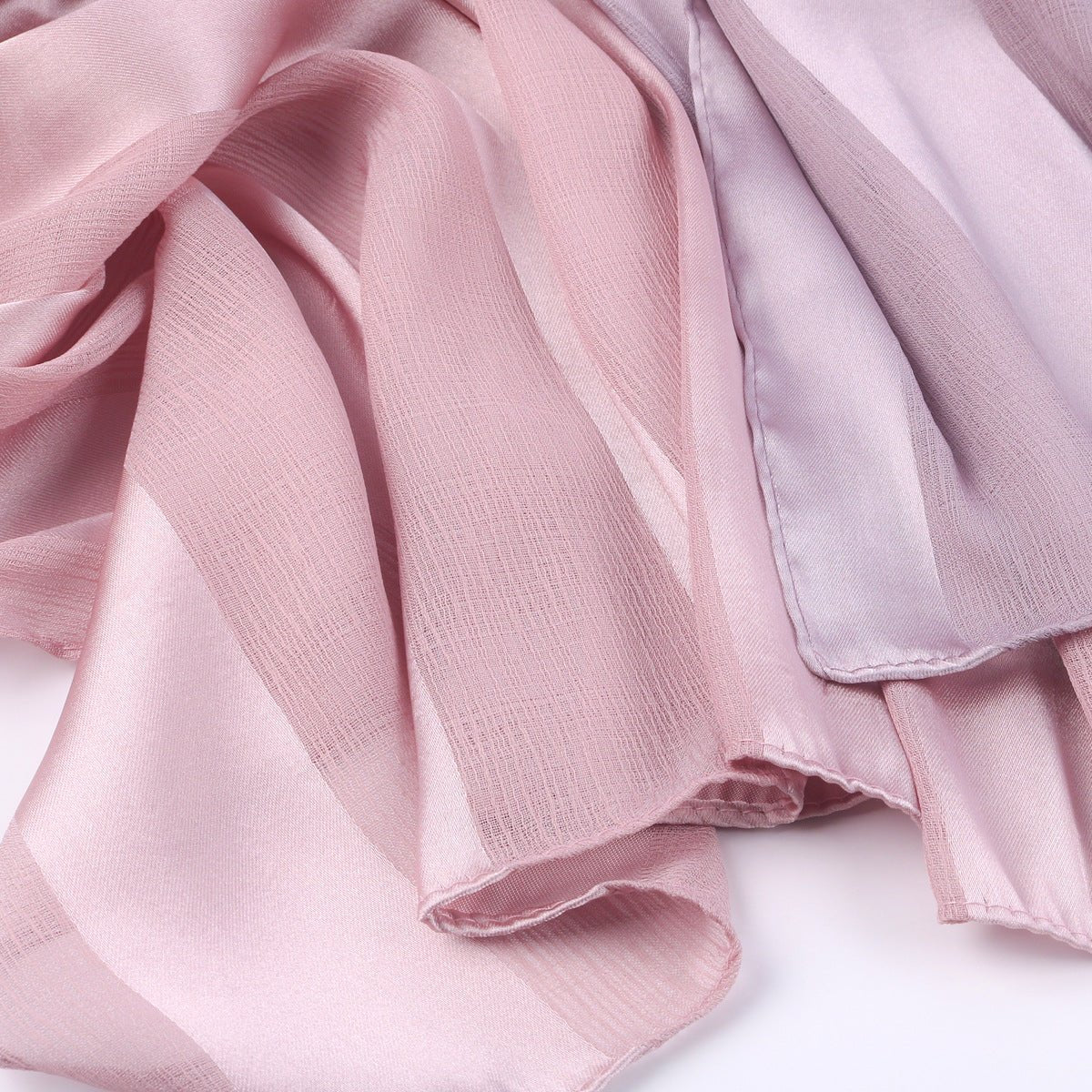 Striped Crinkle Chiffon Hijab