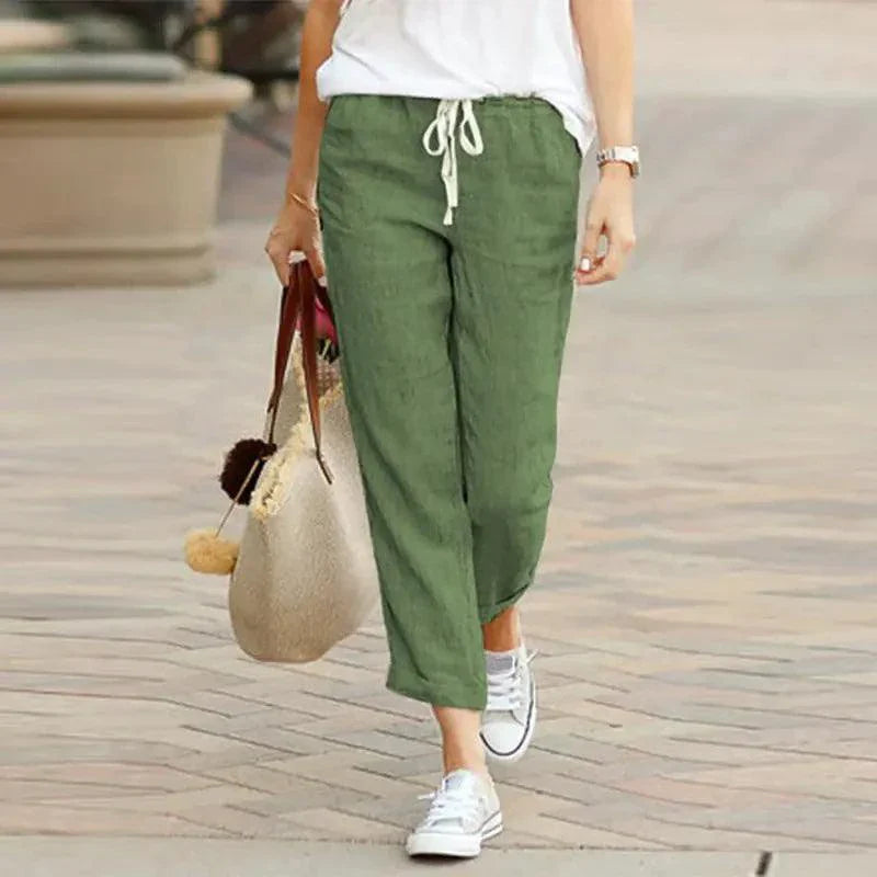 Comfortable Drawstring Trousers