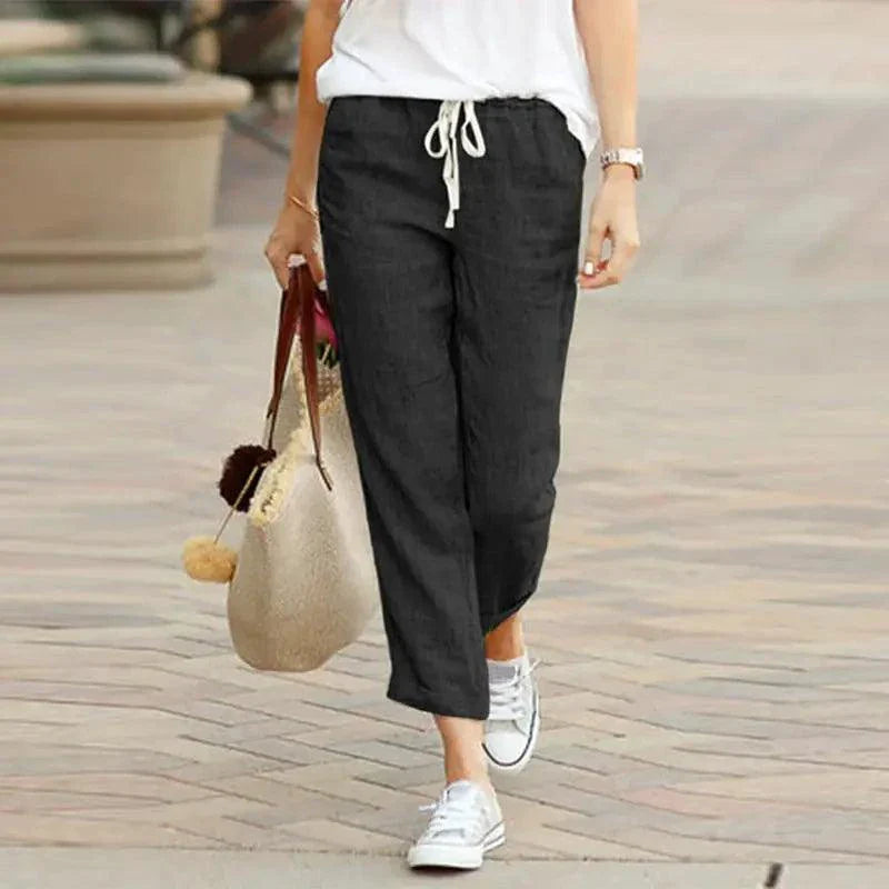 Comfortable Drawstring Trousers