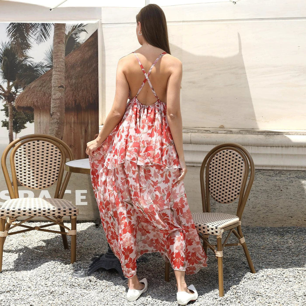 Women's Floral Simple Dress