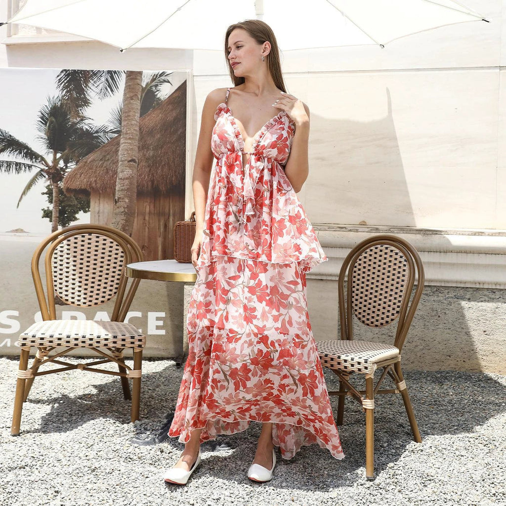 Women's Floral Simple Dress